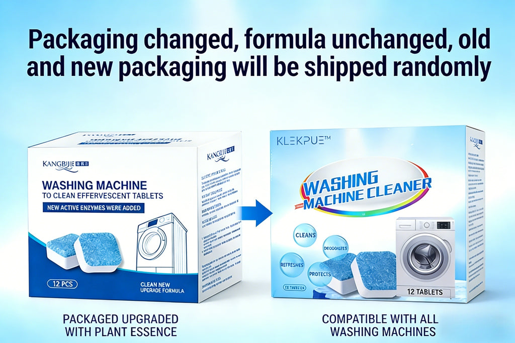 12 Pack Washing Machine Descaler Cleaner Tablets, Front Top Load Washer Descaler Septic Safe, Deep Clean Removes Limescale Odor Residue, Individually Wrapped